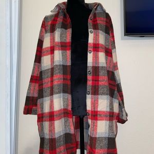 Plaid Wool Shacket